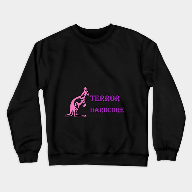 Terror Hardcore Hoodie Crewneck Sweatshirt by Denise2605